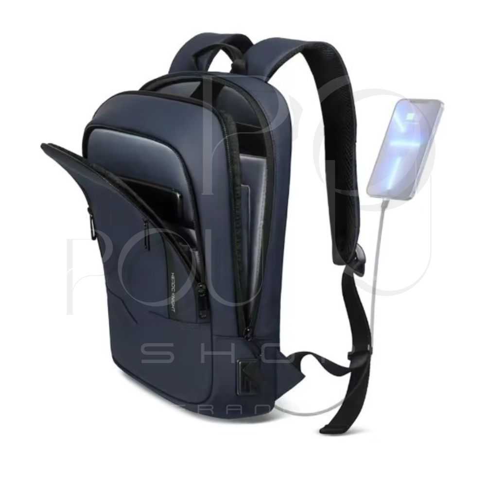 Sac à Dos d'Affaires HK15.6 | Étanche & USB | POUPOU Shop