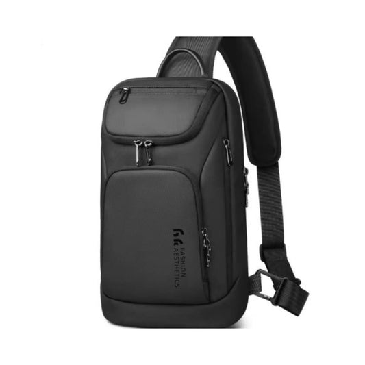 Shoulder Bag Hk | Water-Repellent & 11" iPad Black | Poupou Shop