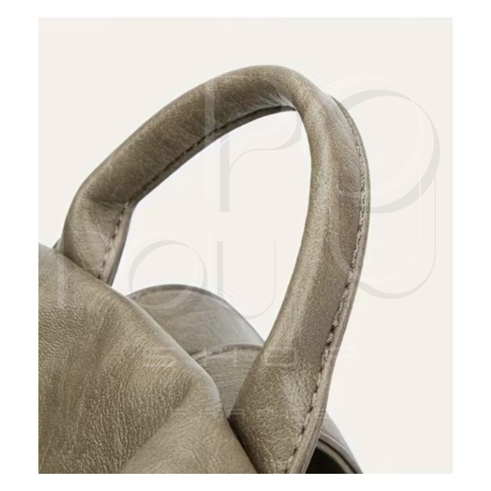 IRIS Genuine Leather Backpack | Anti-theft & Patchwork | POUPOU Shop