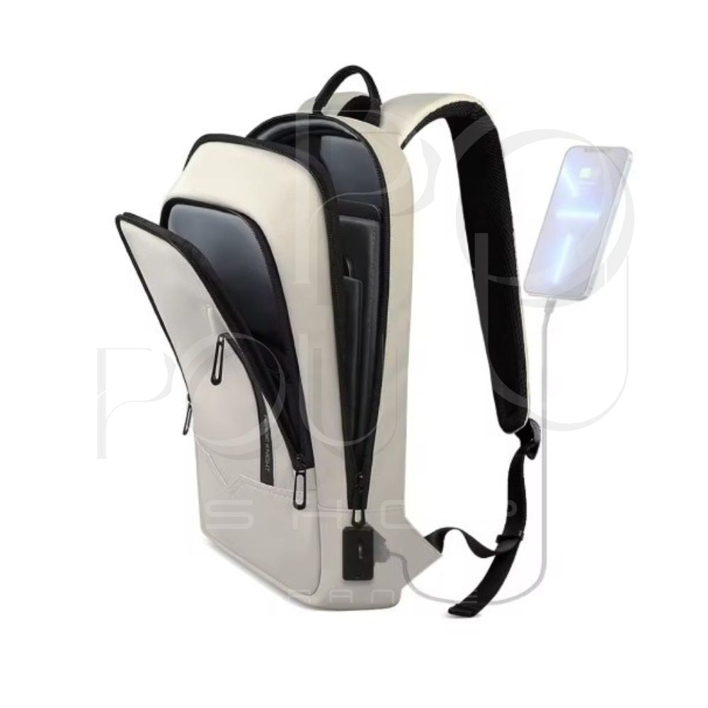 Sac à Dos d'Affaires HK15.6 | Étanche & USB | POUPOU Shop