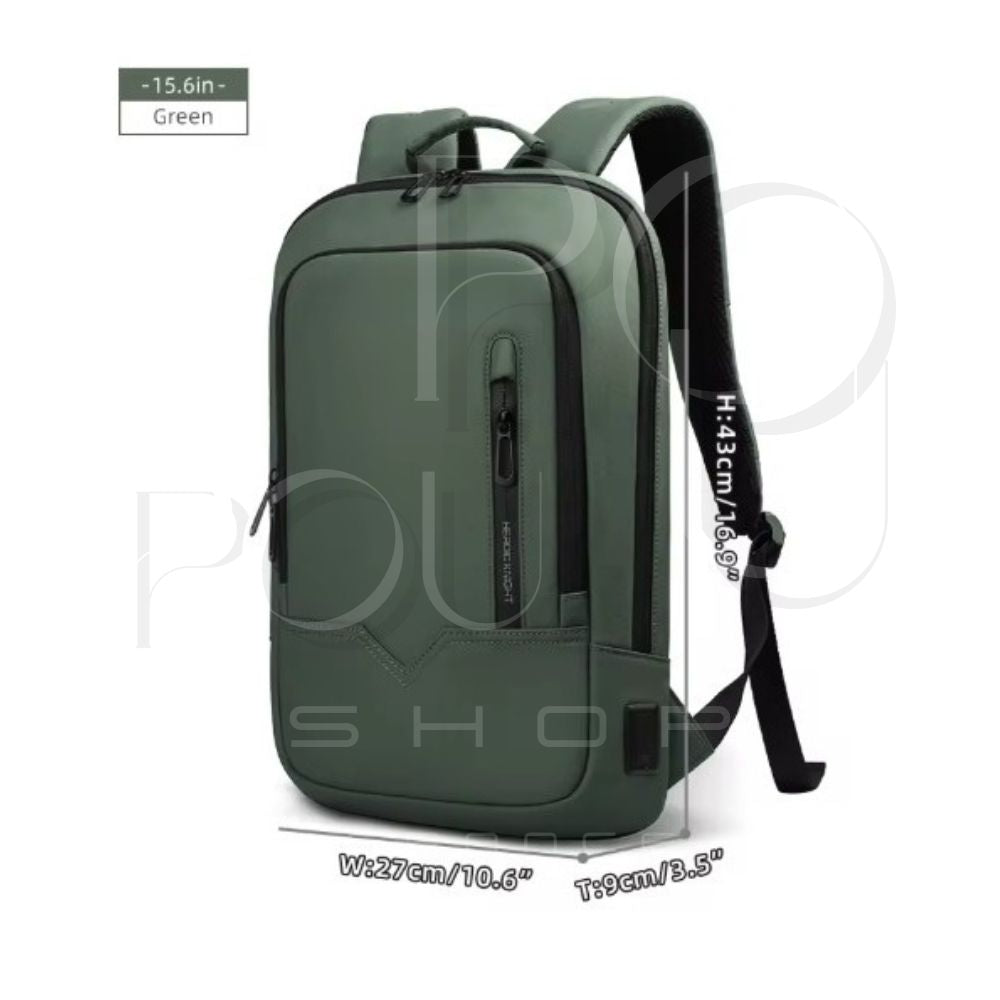 Sac à Dos d'Affaires HK15.6 | Étanche & USB | POUPOU Shop