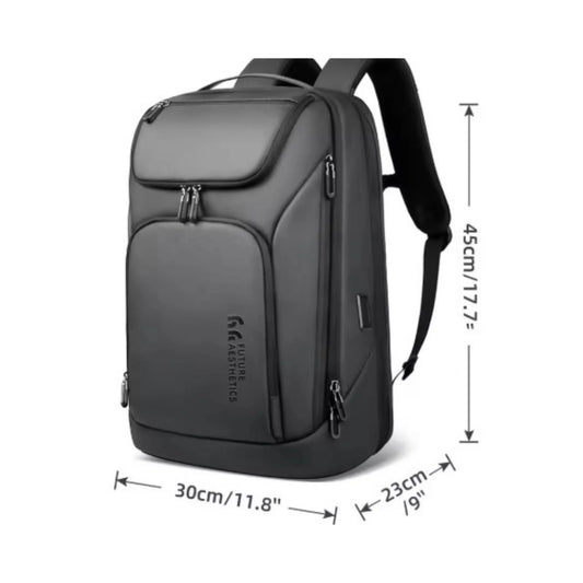 Sac à Dos d'Affaires Hk | Étanche & Usb | Poupou Shop