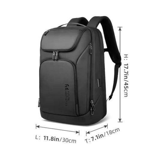 Sac à Dos d'Affaires Hk | Étanche & Usb | Poupou Shop