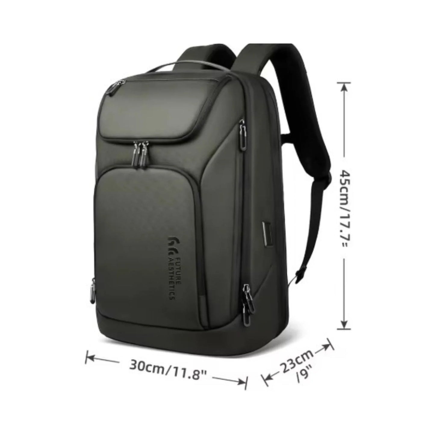 Sac à Dos d'Affaires HK | Étanche & USB | POUPOU Shop