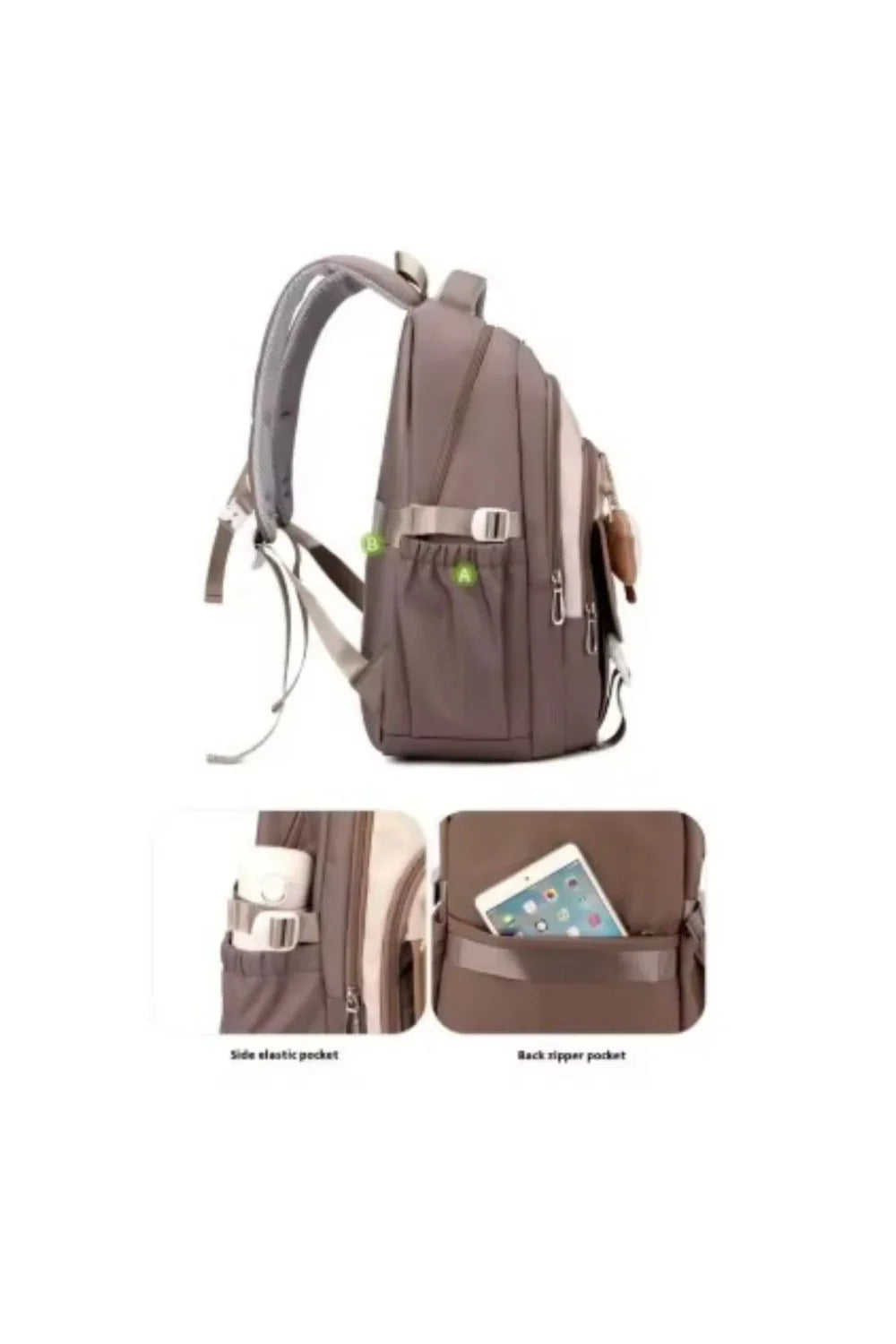 Sac à Dos d'école ZRY | Léger & Grande Capacité | POUPOU Shop