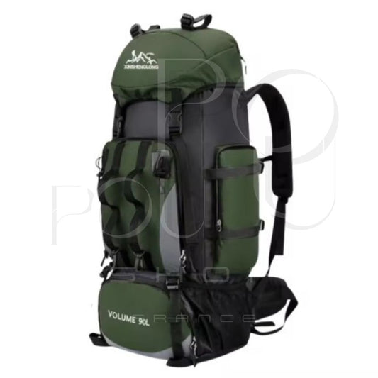 Sac à Dos 90L ARMY | Camping & Randonnée | POUPOU Shop