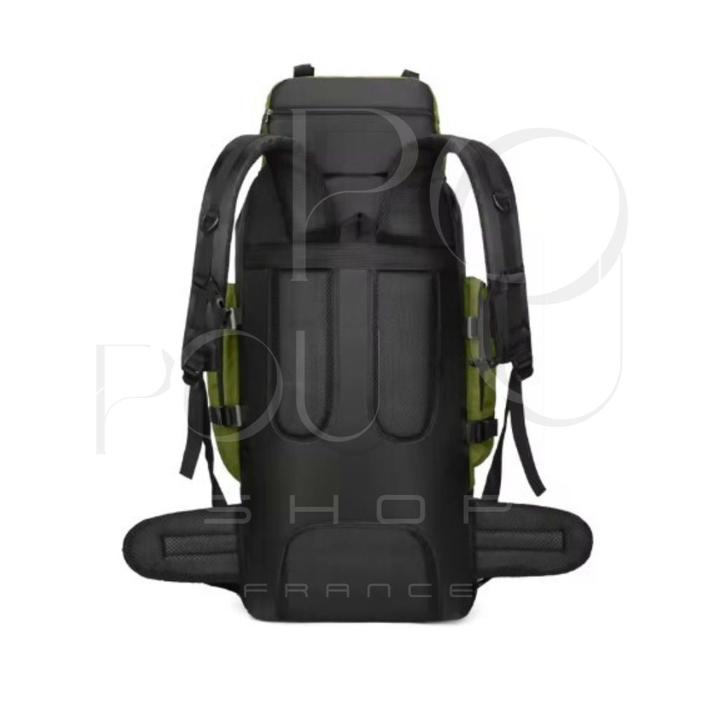 Sac à Dos 90L ARMY | Camping & Randonnée | POUPOU Shop