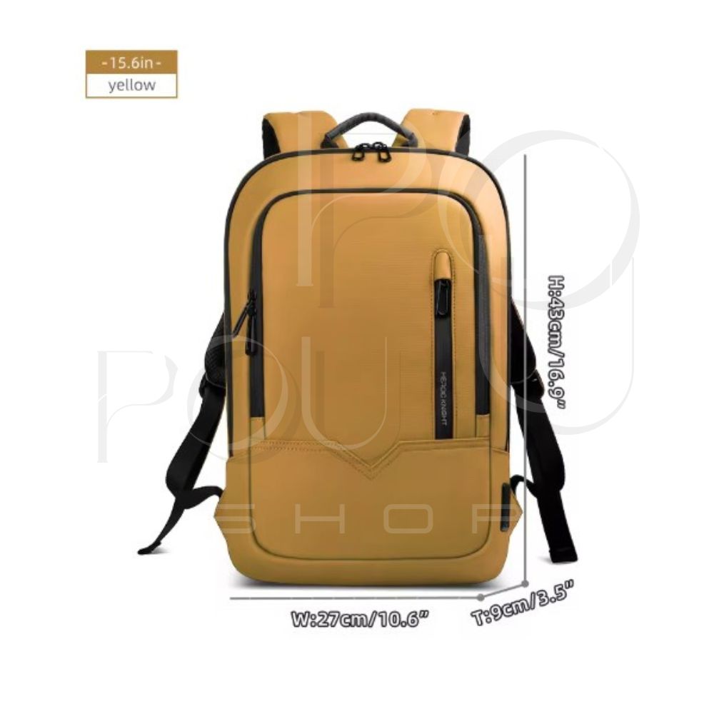 Sac à Dos d'Affaires HK15.6 | Étanche & USB | POUPOU Shop