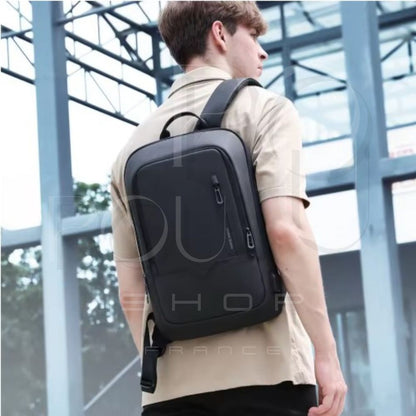 Sac à Dos d'Affaires HK15.6 | Étanche & USB | POUPOU Shop