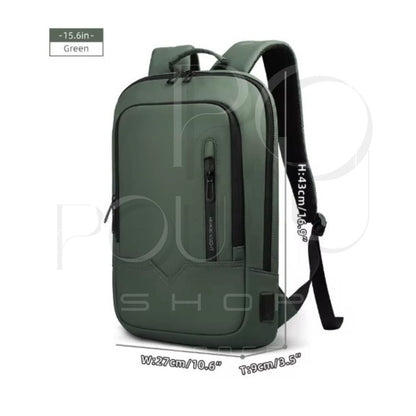 Sac à Dos d'Affaires HK15.6 | Étanche & USB | POUPOU Shop