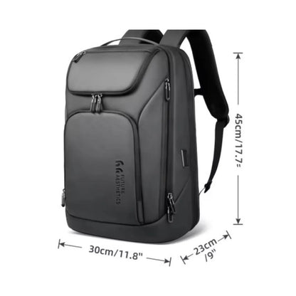 Sac à Dos d'Affaires HK | Étanche & USB | POUPOU Shop