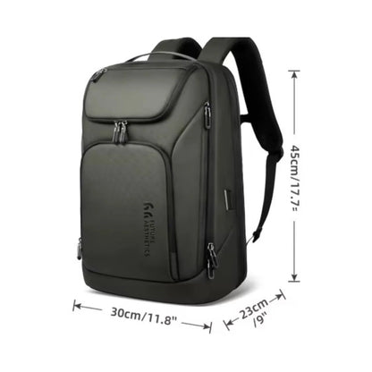 Sac à Dos d'Affaires HK | Étanche & USB | POUPOU Shop