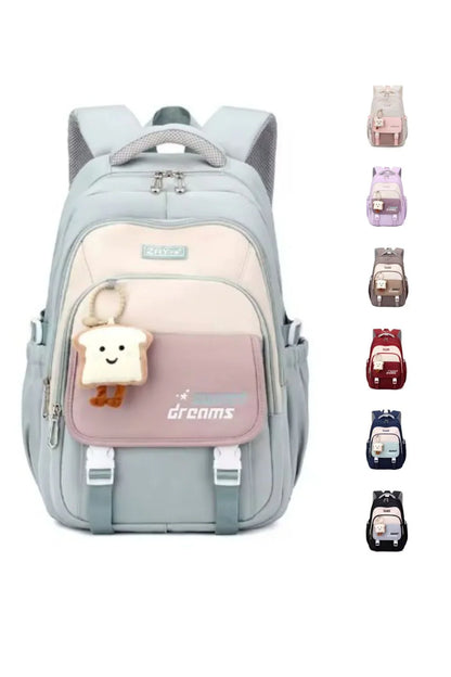 Sac à Dos d'école ZRY | Léger & Grande Capacité | POUPOU Shop