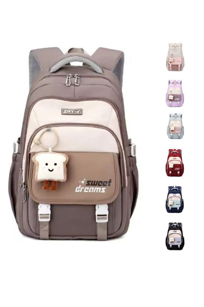 Sac à Dos d'école ZRY | Léger & Grande Capacité | POUPOU Shop