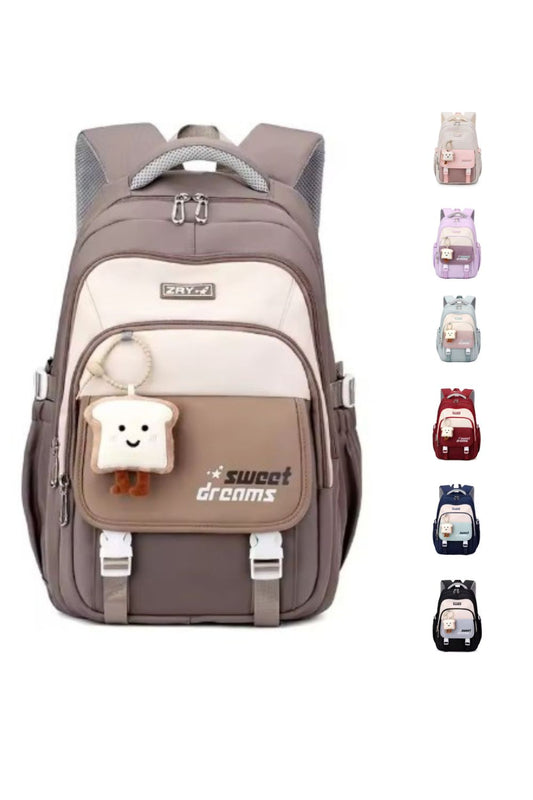 Sac à Dos d'école ZRY | Léger & Grande Capacité | POUPOU Shop