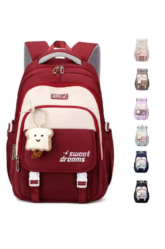 Sac à Dos d'école ZRY | Léger & Grande Capacité | POUPOU Shop