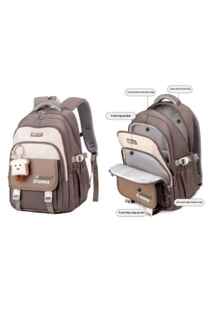School Backpack ZRY | Lightweight & Large Capacity | POUPOU Shop